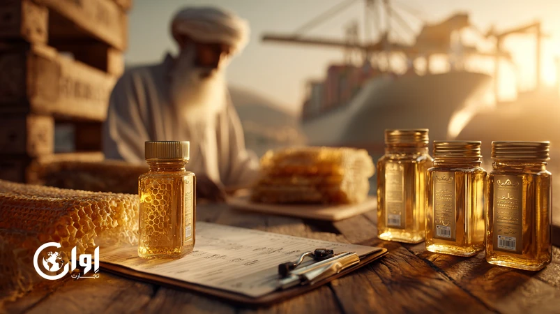 مسیر برندسازی پریمیوم عسل ایرانی؛ از زنبورستان محلی تا بسته‌بندی صادراتی با برچسب دوزبانه و کد ردیابی، آماده ورود به بازار جهانی_اوان تجارت