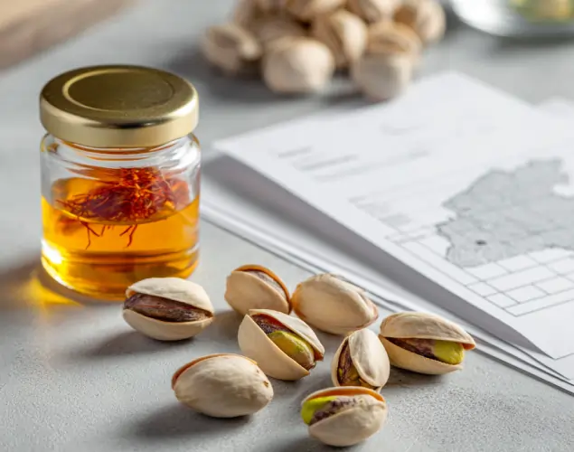 زعفران و پسته ایرانی روی میز تحلیل صادراتی اوان تجارت