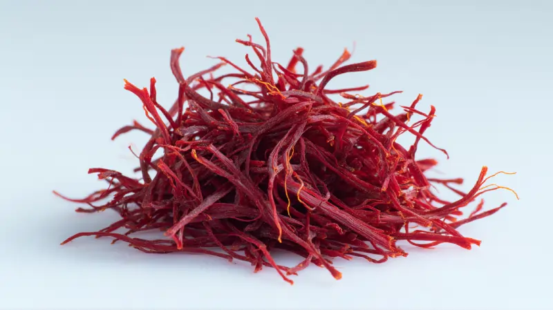 تصویر رشته های خالص و مرغوب زعفران سوپر نگین در اوان تجارت