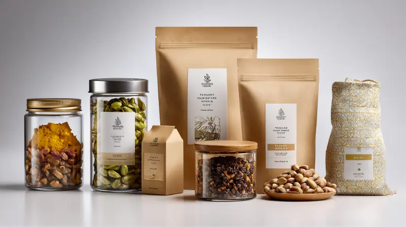 تنوع انواع و شیوه‌های بسته بندی محصولات غذایی صادراتی در اوان تجارت