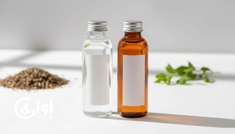 عرق زنیان بسته بندی بطری و شیشه