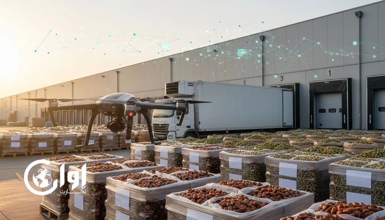 پهپاد در لجستیک صادرات مواد غذایی ایران؛ پایش کیفیت، انتقال نمونه و اتصال داده به ردیابی محصول