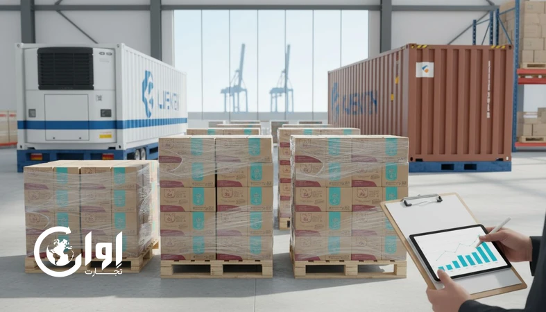 کاهش هزینه لجستیک صادرات مواد غذایی با حفظ کیفیت | اوان تجارت