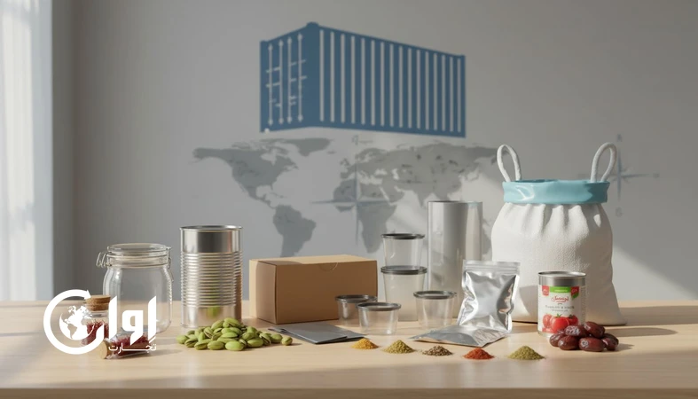 انتخاب متریال بسته‌بندی بر اساس نوع محصول و مقصد صادراتی