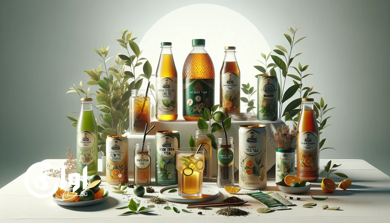 چای سرد و نوشیدنی‌های فوری بر پایه چای و دمنوش ایرانی در بسته‌بندی صادراتی برای بازارهای نوشیدنی سالم