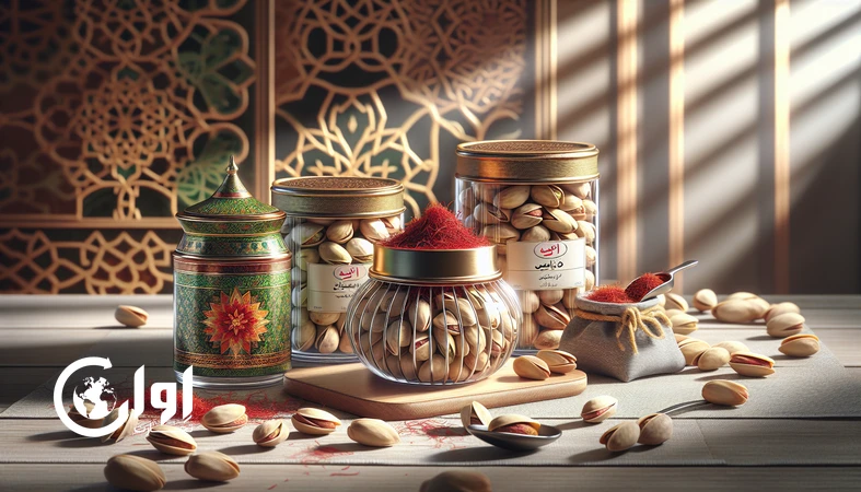 از مزرعه تا قفسه پریمیوم: فرصت‌های صادرات خشکبار و زعفران ایرانی در بخش‌های لوکس آمریکا