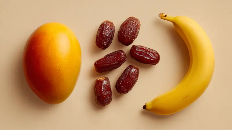 تصویری از محصولات سیستان بلوچستان، موز، انبه، خرما، و.. مخصوص صادرات