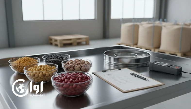 راهنمای خرید و ارزیابی کیفیت نخود و لوبیا برای واردکنندگان