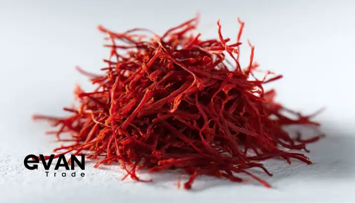 Image of high-quality Iranian red saffron for export_ evantrade