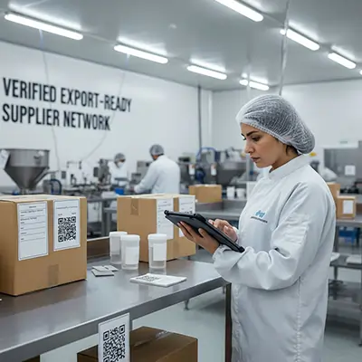 Export-ready QC with documented checks, traceable lots, and packaging verification—powered by Evan Trade
