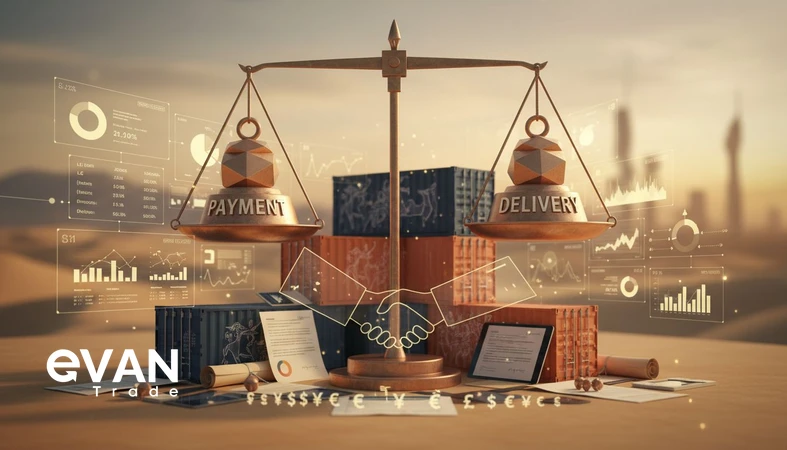 تأثير شروط الدفع على مخاطر الاستيراد من إيران مع إبراز موازنة مخاطر الدفع والتسليم والمستندات